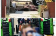 Pistolero se enfrenta a tiros contra policías en Zamora y resulta herido