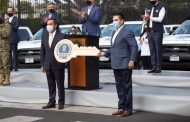 Fortalece Gobernador procuración de justicia en Michoacán; entrega 150 vehículos a FGE