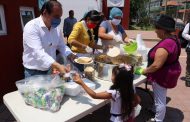 Entrega DIF Zamora alimento en zonas vulnerables de la ciudad