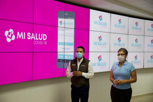 Presenta Gobernador Mi Salud, App exclusiva para pacientes con COVID-19