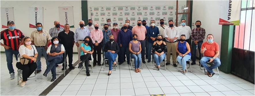 Comité municipal del PRI reconoce labor de periodistas de Zamora