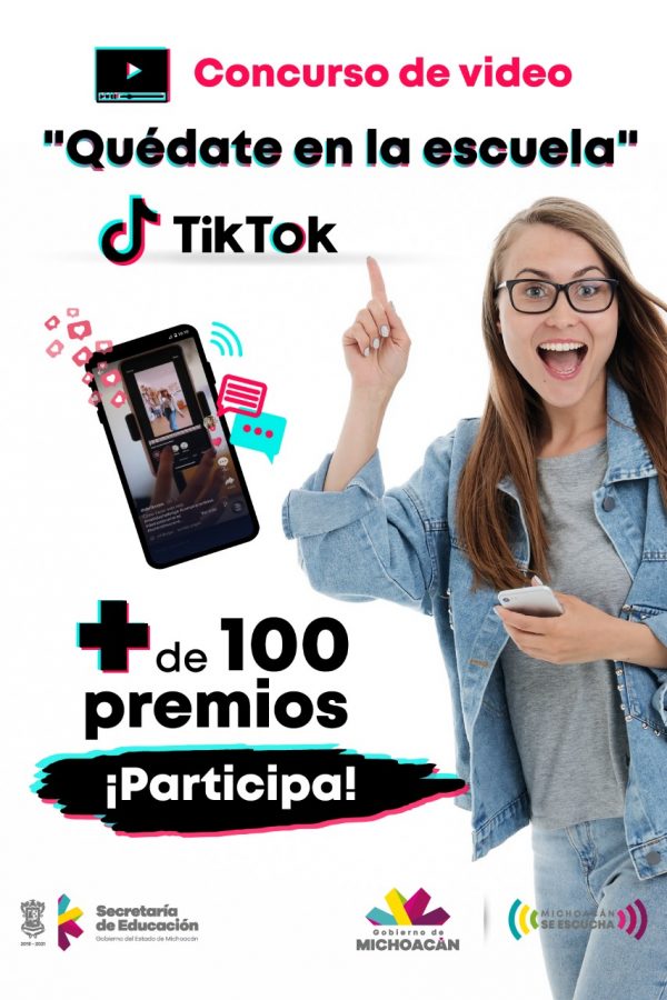 Más de 100 premios entregará la SEE a ganadores del concurso de Tik Tok “Quédate en la Escuela”