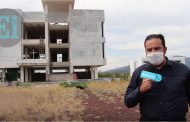 Abandonada a su suerte la obra del campus de la UMSNH en La Rinconada