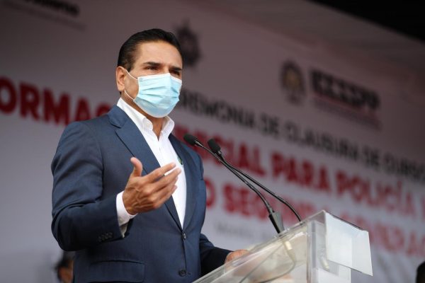 Incrementa Michoacán 500% su estado de fuerza: Silvano Aureoles