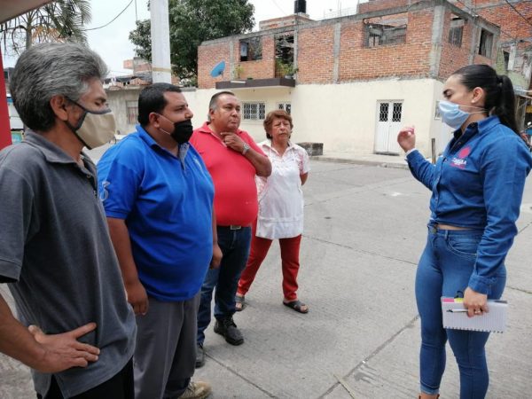 Atiende Ayuntamiento de Zamora a vecinos del Generalísimo Morelos