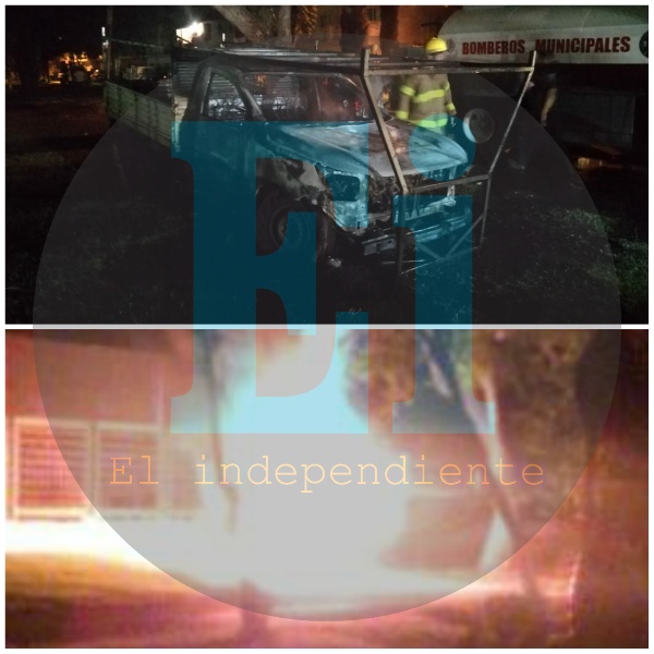 Delincuentes prenden fuego a una camioneta frente a la Deportiva Poniente de Zamora