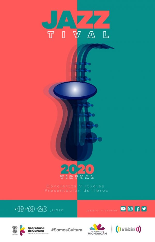 Invitan al Jazztival Michoacán 2020, en modalidad virtual