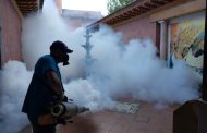 Desinfección y fumigación en Palacio Municipal de Jacona