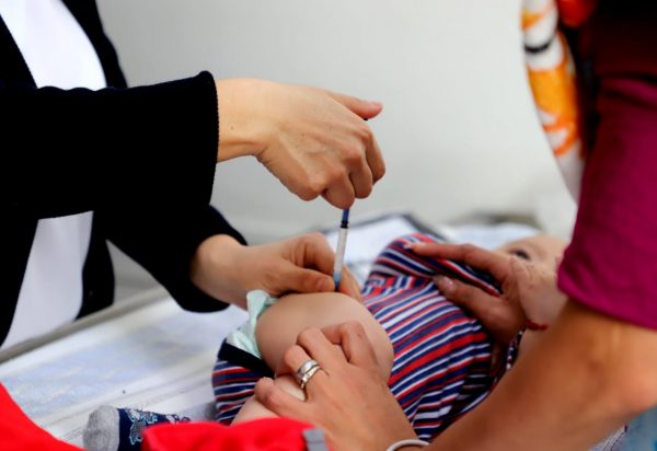 Vacunados, más de 57 mil menores contra el sarampión: SSM