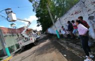 Atiende Gobierno zamorano a colonia Generalísimo Morelos