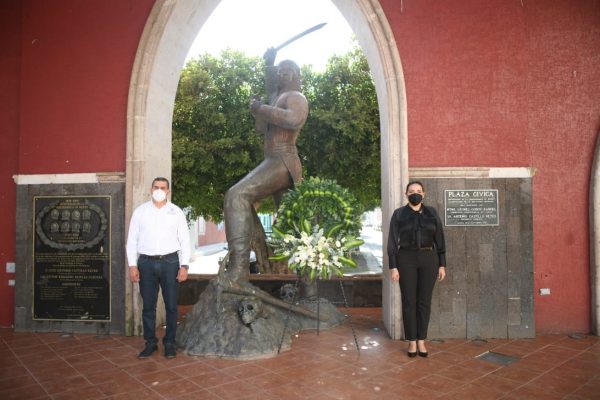 Conmemoran en Jacona el 255 Aniversario del Natalicio de José María Morelos y Pavón