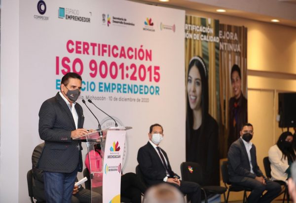 Recibe Espacio Emprendedor certificación ISO 9001:2015