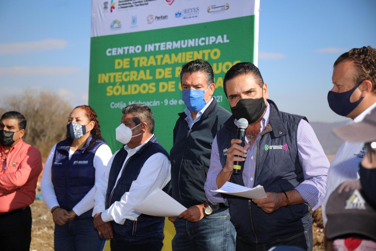 Michoacán avanza en un adecuado manejo de los residuos: Silvano