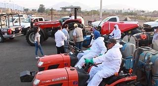 Mañana productores agrícolas iniciarán sanitización masiva en Zamora contra COVID