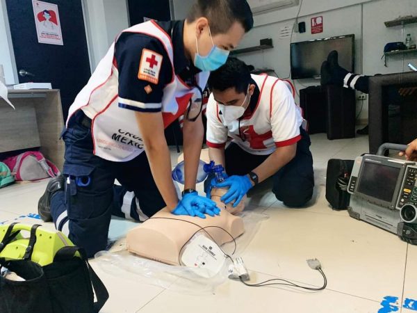 Seguirán detenidos cursos gratuitos de primeros auxilios en Cruz Roja