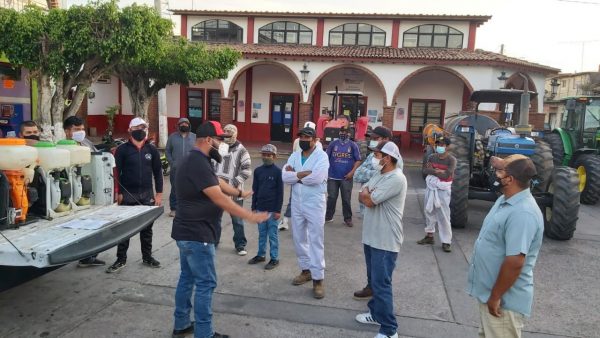 Inicia Sanitización en comunidades de Zamora