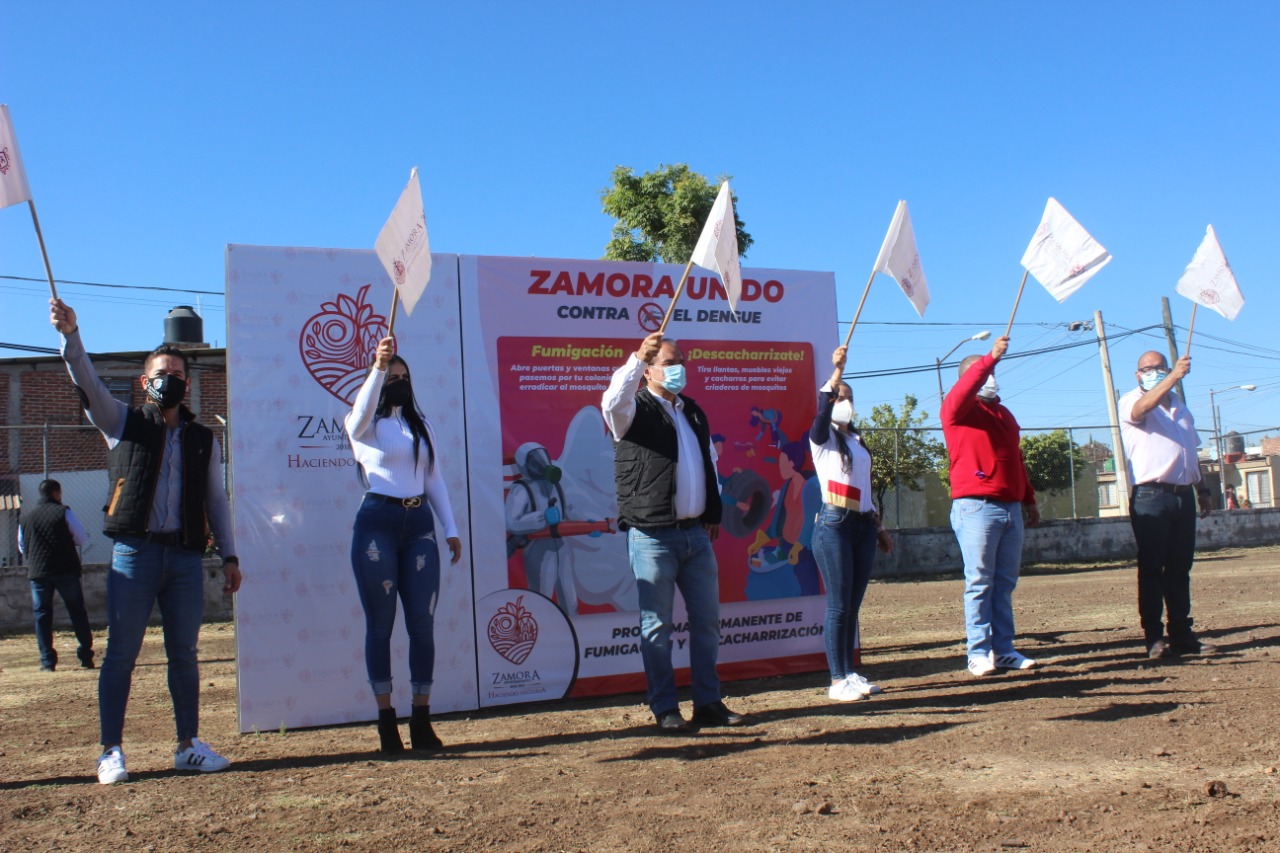 Arranca programa “Zamora Unido contra El Dengue”