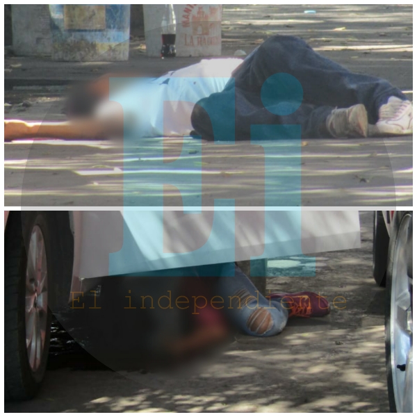 Pareja es asesinada mientras lavaba un auto en las afueras de la Plaza Las Palomas