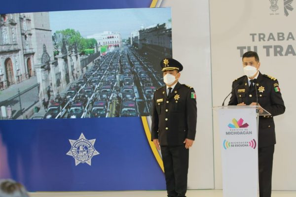 Michoacán, con la mejor infraestructura policial del país: Israel Patrón