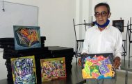 Pintor local crea colección “Ciudades desiertas, COVID-19” inspirado en pandemia