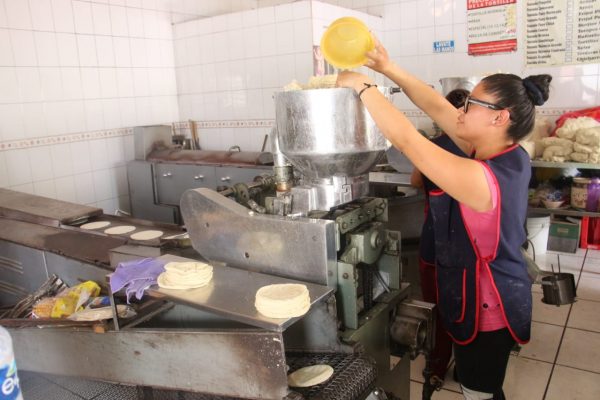 Amagan tortilleros con subir 2 pesos el kilo de producto, hace poco fue un peso el alza