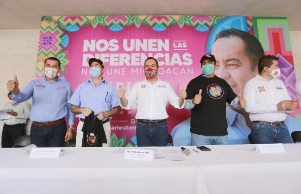 Ahora en Tuxpan, Morena y PT se suman con Carlos Herrera