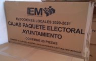 Llegó la primera dotación de material electoral al IEM de Zamora