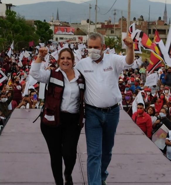 Con Alfredo Ramírez Bedolla, candidato a gobernador, ya ganamos: Yolanda Guerrero Barrera
