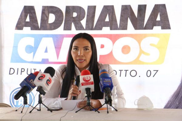 Voy a corresponder a la confianza ciudadana con resultados: Adriana Campos