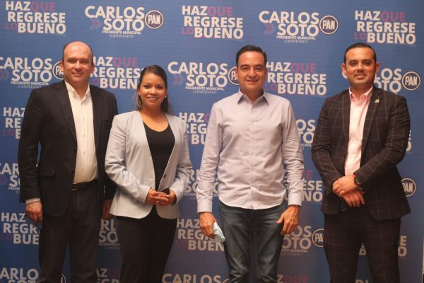 Directivos de Banorte quieren trabajar de la mano con Carlos Soto