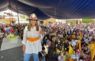 Con más de 10 mil zacapenses, cierra campaña Moni Valdez en Zacapu -Candidata a la diputación local del distrito 07