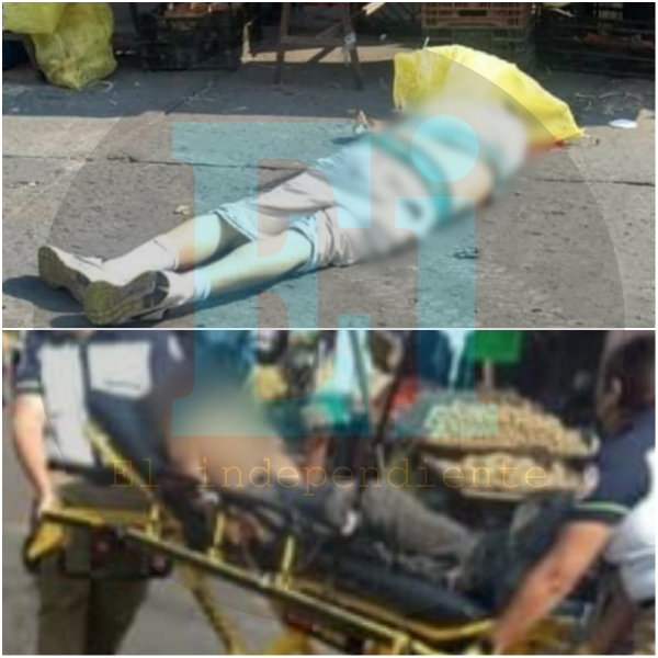 Atentado en el Mercado Hidalgo deja un muerto y dos herido