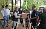 Garantiza gobierno estatal asistencia alimentaria a familias afectados por “Enrique”