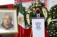 Despiden con homenaje a Carlos Mandujano, hombre que consolidó la cultura de la Protección Civil en Michoacán