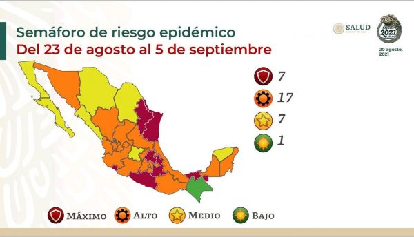 Se mantendrá Michoacán en Semáforo Naranja la próxima semana