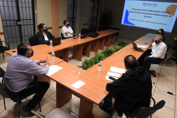 Ayuntamiento de Jacona y UNIVA analizan proyectos y acciones para realizar conjuntamente