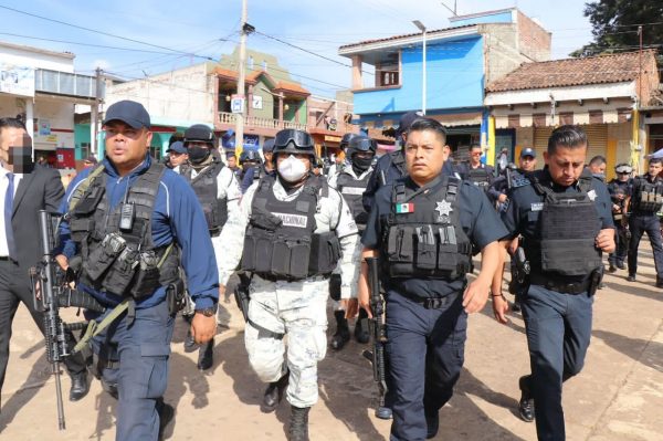 Operatividad permanente en Tarecuato para garantizar la paz social: SSP