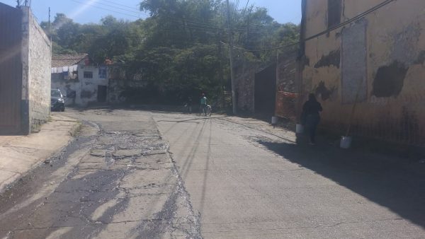 Continúa mejora de calles, se comenzará el mantenimiento de la rúa Javier Mina