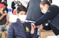 Con gran éxito aplicaron vacunas a los jóvenes de 15 a 17 años en Jacona