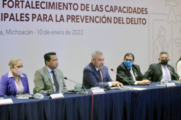 Bedolla y UNODC, coordinan programa por un Michoacán sin violencia contra la mujer