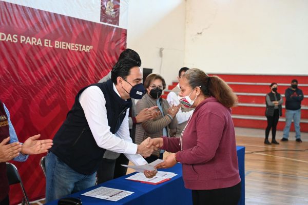 Participa el presidente Carlos Soto Delgado en la entrega de los microcréditos “Tandas para el Bienestar”