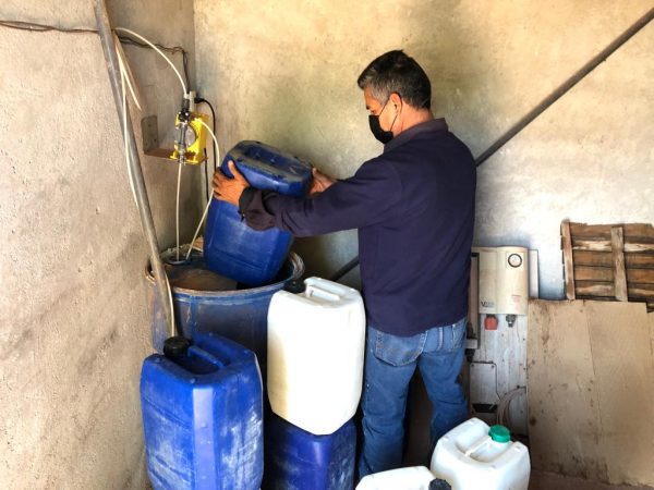 SAPAZ supervisa la cloración del agua para evitar enfermedades