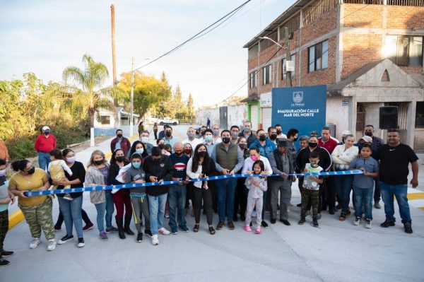 Inauguró alcalde Samuel Hidalgo calle en arroyo hondo