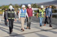Supervisa Bedolla avances en construcción de distribuidores viales en Morelia