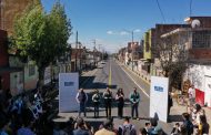 Con casi 5 mdp invertidos, alcalde inaugura reencarpetamiento de avenida Juárez