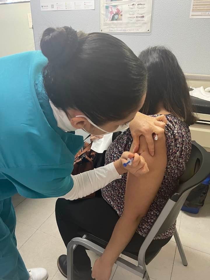 HGZ realizó su primera jornada de vacunación antiCOVID 19 a mujeres y niñas embarazadas