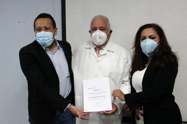 Juan José Vieyra toma la dirección del Hospital General de Zamora