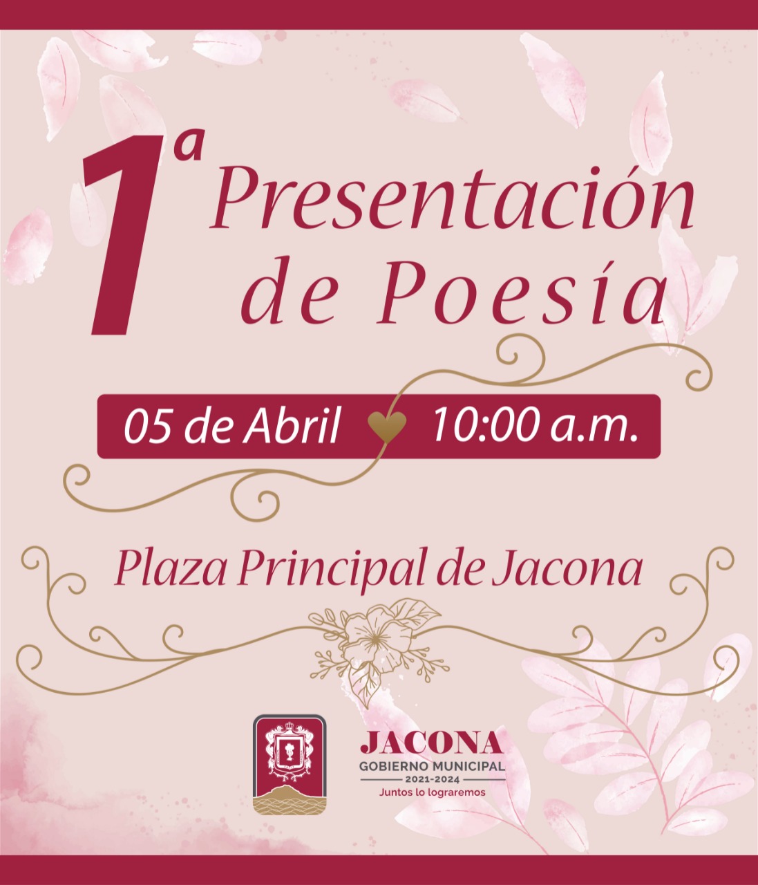 Realizarán en Jacona la Primera Presentación de Poesía