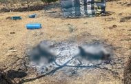 Hallan dos cadáveres calcinados en rancho de Tangancícuaro