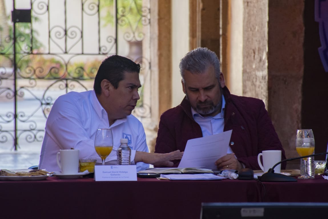 Gobernador de Michoacán visitó La Piedad y refrendó trabajar en coordinación con gobierno local